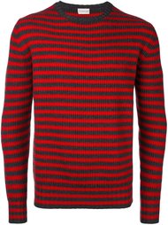 вязаный свитер в полоску  Moncler