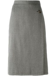 юбка на пуговицах  Yves Saint Laurent Vintage