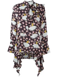 блузка с узором Marni