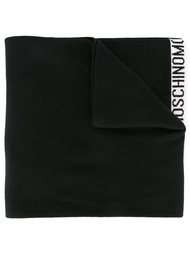 шарф с бахромой  Moschino