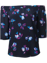 floral print blouse Rebecca Taylor