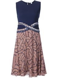printed flared dress Diane Von Furstenberg