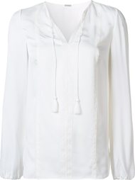 tassel detail blouse Elie Tahari