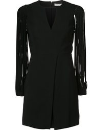 ripped sleeve dress Halston Heritage