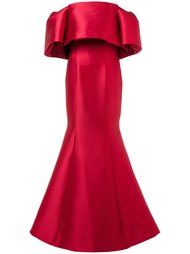 off-shoulder gown Monique Lhuillier