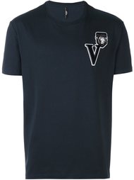 футболка с нашивкой-логотипом Versus
