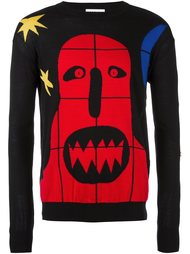 джемпер 'Monster' Moschino