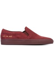 замшевые кроссовки-слипон Common Projects