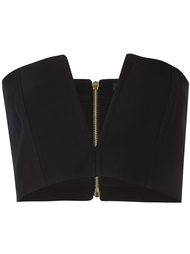 топ-бюстье с вырезной деталью Balmain