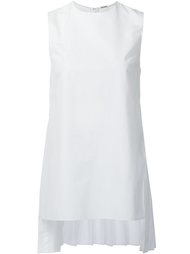 sleeveless pleat back tunic Adam Lippes
