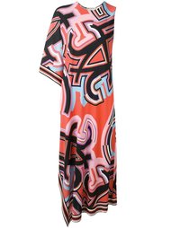 платье с абстрактным принтом  Emilio Pucci