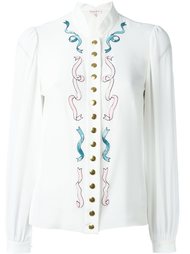 декорированная блузка Olympia Le-Tan
