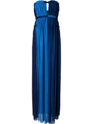 strapless central slit dress Jay Ahr