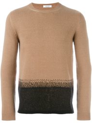 двухцветный свитер  Valentino