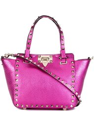 сумка-тоут 'Rockstud' с металлическим отблеском  Valentino