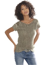 Пуловер с короткими рукавами Linea Tesini