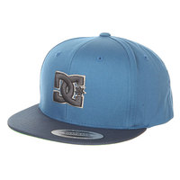 Бейсболка с прямым козырьком детская DC Shoes Snappy Boy Hats Copen Blue