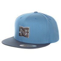 Бейсболка с прямым козырьком DC Shoes Snappy Hats Copen Blue