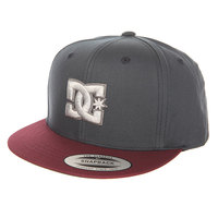 Бейсболка с прямым козырьком детская DC Shoes Snappy Boy Hats Licorice