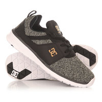 Кроссовки женские DC Heathrow Se Black Dark Used