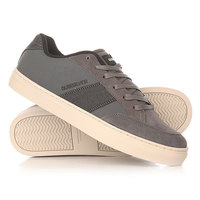 Кеды кроссовки низкие Quiksilver Circuit Shoe Grey/Grey/White
