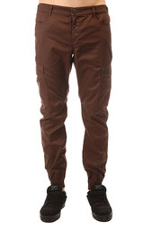 Штаны прямые Skills Chino Pockets Strap Brown