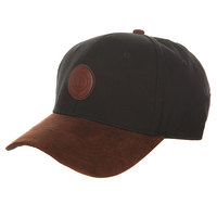 Бейсболка классическая TrueSpin Finale Round Strapback Black