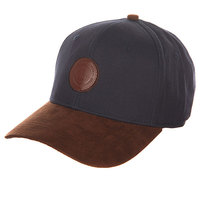 Бейсболка классическая TrueSpin Finale Round Strapback Navy