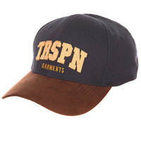 Бейсболка классическая TrueSpin Round Visor Trspn Fleece 02 Navy