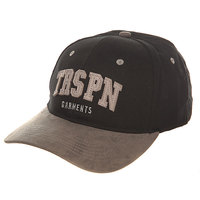 Бейсболка классическая TrueSpin Round Visor Trspn Fleece 01 Black