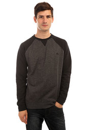 Толстовка свитшот Quiksilver Everydaycrew Dark Grey Heather
