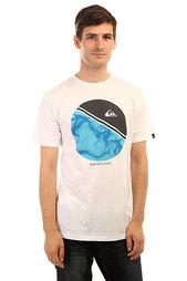 Футболка Quiksilver Classfreewheeli White/Blue