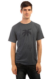 Футболка Quiksilver Heatherewetpalm Dark Denim Heather