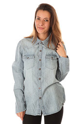 Рубашка женская Insight Long Denim Dayz Light Blue Classic