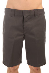 Шорты классические Dickies Slim Stgt Wkshort Charcoal Grey
