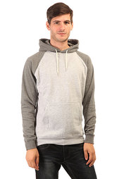 Толстовка кенгуру DC Rebel Raglan Otlr Grey/Heather