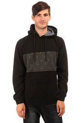 Толстовка кенгуру Quiksilver Strangenighthoo Otlr Black