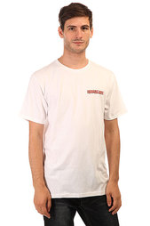 Футболка Quiksilver Am Ss Tee Peace Pipe White