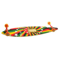 Лонгборд Flip S6 Pinner Tail Cruzer Rasta Shroom 9.9 x 43.5 (110.5 см)