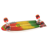 Скейт мини круизер Santa Cruz S6 Landshark Classic Cruzer Rasta 8.8 x 27.7 (70.4 см)