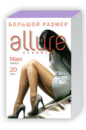 Колготки 20 den Big Size Allure