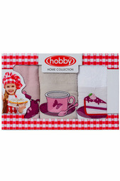 Махровое полотенце 30х50см-3шт HOBBY HOME COLLECTION