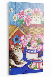 Картина "Котята в корзинках" Pannorama