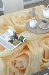 Скатерть 3D Нежность Сирень