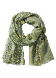Гардина Переход (2 шт.), люверсы (синий/аква) Bonprix