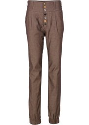 Брюки (темно-серый меланж) Bonprix