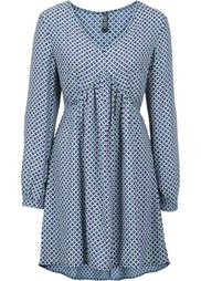 Платье (зеленый/красный с рисунком) Bonprix