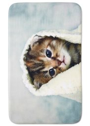 Коврик для ванной Китти из пены-мемори (кремовый) Bonprix