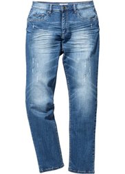 Джинсы-стретч Slim Fit Straight, cредний рост (N) (темно-синий) Bonprix