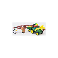 Игровой набор "Погрузка урожая", Tomy, John Deere